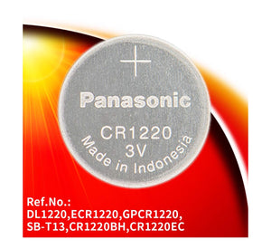 CR1220 3V Lithium Coin Cell Battery, 1Pc