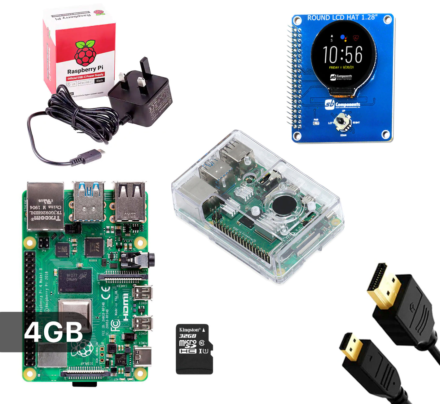 Raspberry Pi 4 Model B 4GB Kit