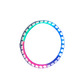 WS2812B Right Angle RGB LED Ring