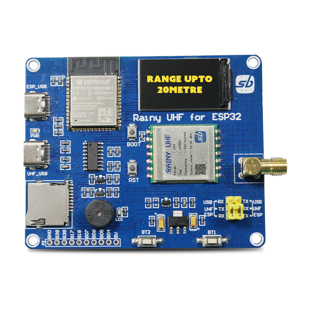 RainyFi UHF RFID based ESP32