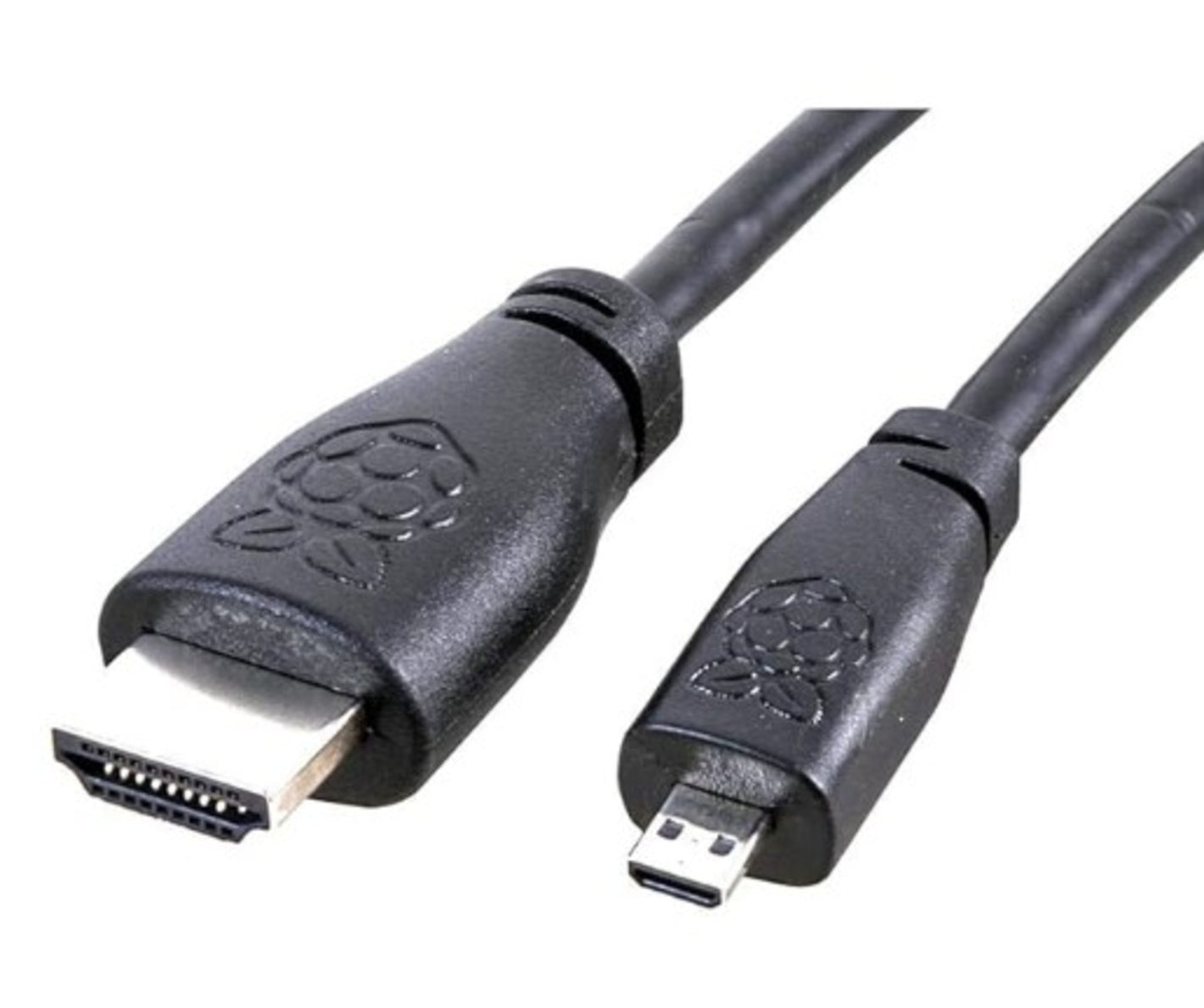 Raspberry Pi Micro HDMI to HDMI Cable (2M BLACK)