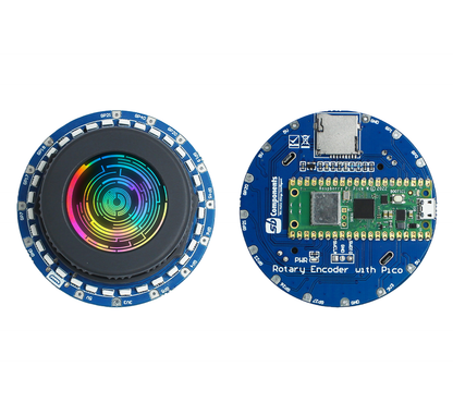 Rotary Encoder - LED Array & Touch LCD for ESP32/Pico/HAT