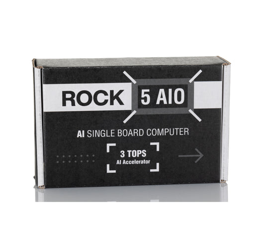 SB Components ROCK 5 AIO Edge AI Media Board, 3 TOPs NPU, Pre-integrated AI Stack