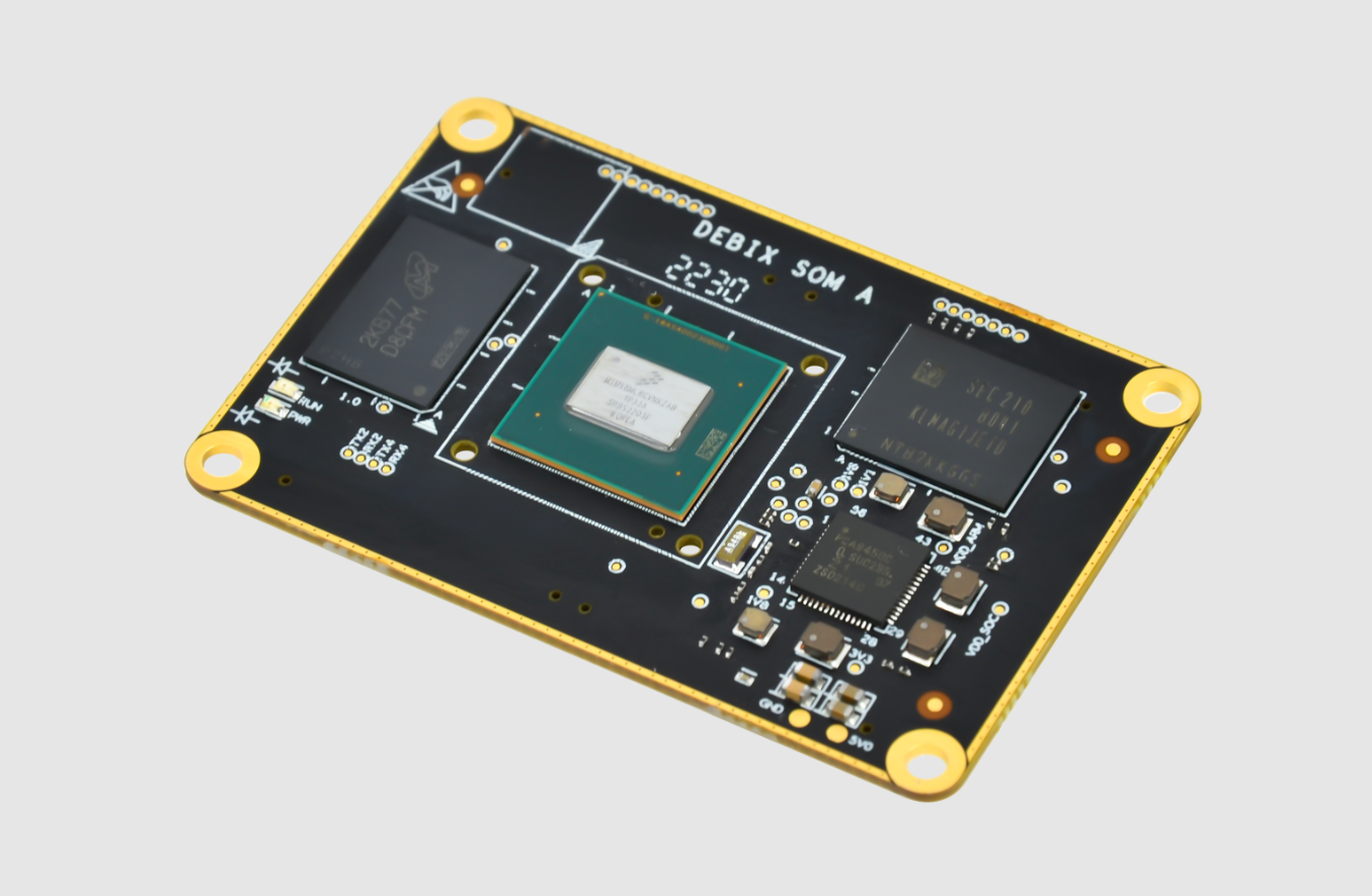 DEBIX SOM A System-on-Module Core Board, i.MX 8M Plus Processor, 2.3 TOPS NPU