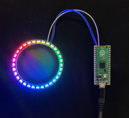 WS2812B Right Angle RGB LED Ring