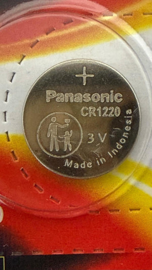 CR1220 3V Lithium Coin Cell Battery, 1Pc