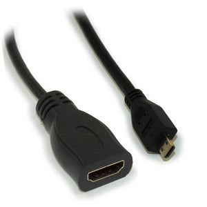 Micro HDMI to HDMI Adapter Cable, 160mm