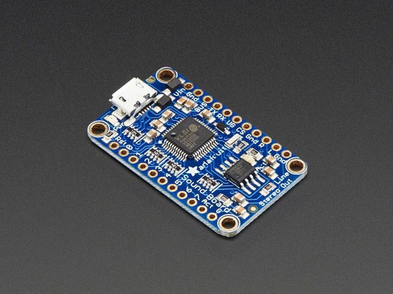 Adafruit Audio FX Mini Sound Board - WAV/OGG Trigger - 16MB Flash