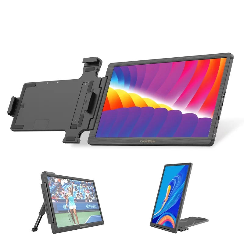 CrowView- Ultimate 14'' Portable Dual Monitor, Support Multiple System