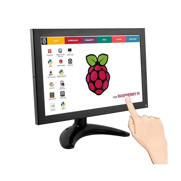 10.1 Inch Portable Monitor, IPS Screen with Touch Function for Raspberry Pi