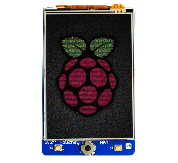 Touchsy - 3.2" Touch LCD Display for Raspberry Pi