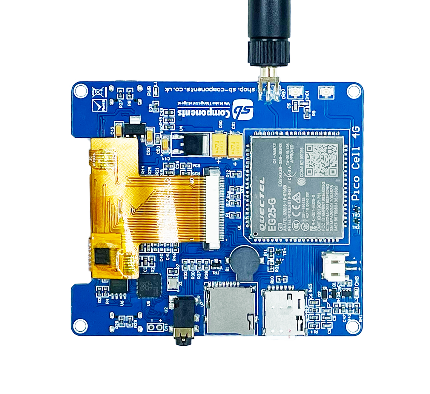 Pico Cell 4G a Quectel EG25-G 4G LTE cellular module - SB Components