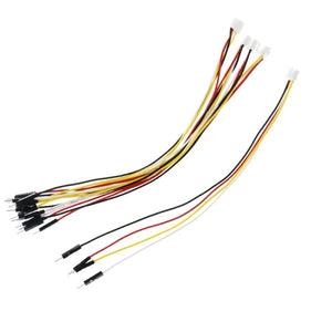 4 Pin Crowtail to Male Splittable Jumper Wire(5 pcs)