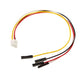 4 Pin Crowtail to Female Splittable Jumper Wire(5 pcs)