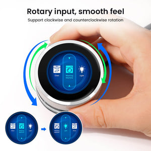 CrowPanel 1.28inch-HMI ESP32 Rotary Display 240*240 IPS Round Touch Knob Screen