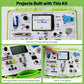 All-in-one Starter Kit for Pico 2|RP2350 Starter Kit: 17 Sensors & 21 Coding Lessons