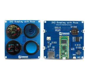 2x2 Display Board Powered with ESP32 S3 WROOM-1 /Raspberry Pi Pico