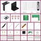 Mini PC Case With 1.3” OLED Screen for  Raspberry Pi 5 & Jetson Orin Nano Case