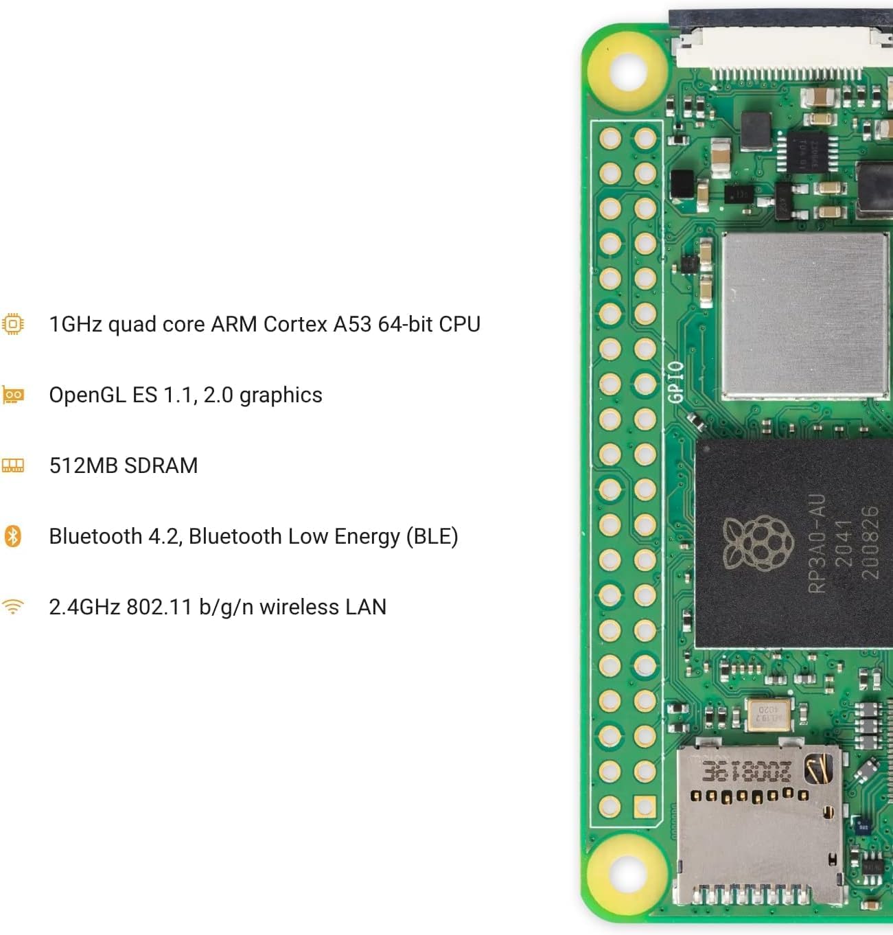 激安本物 Raspberry W 2 Zero Pi コンピュータ/IT