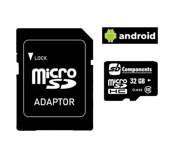 Android Pre-loaded MicroSD Card for Rock 5B, 4SE, 4C+, 4C, 3A