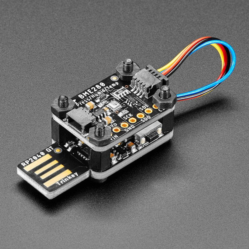 Stacking M2.5 Hardware Kit for STEMMA QT and RP2040 Trinkey