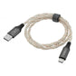 USB-A to USB Type-C cable with RGB LED Lighting (1m)