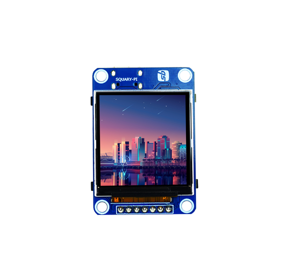 Squary - Compact 1.54" LCD Board based on RP2040/ESP-12E