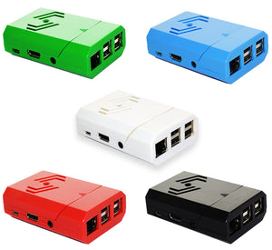 PiShell: Multi Color Case for Raspberry Pi & Camera (Set of 5 cases)