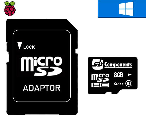 Windows 10 IoT preloaded  MicroSD Card