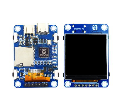 Squary - Compact 1.54" LCD Board based on RP2040/ESP-12E