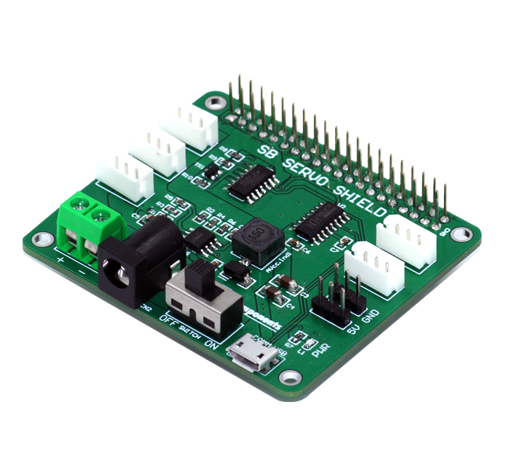 Raspberry Pi Servo Shield