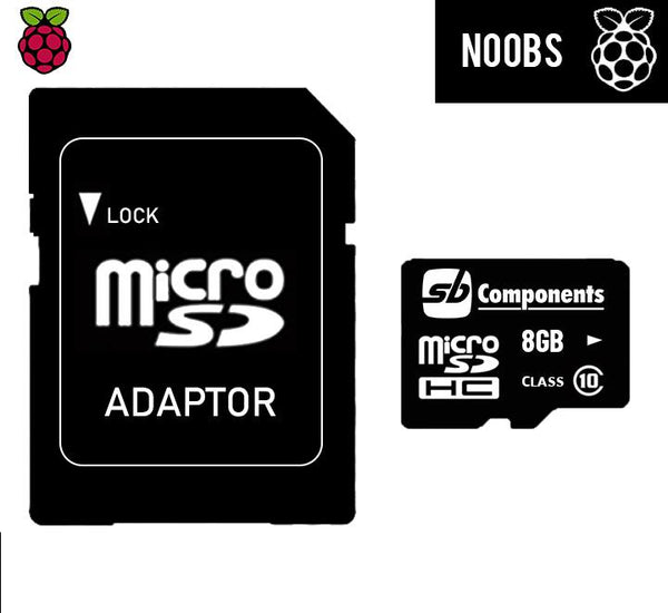 NOOBS Pre-loaded MicroSD Card