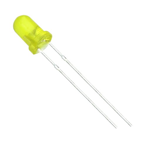 Yellow LED 3mm round DIP