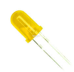 Yellow LED 3mm round DIP