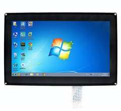 10.1" HDMI LCD (1024x600), IPS, Capacitive Touch Screen LCD with Case