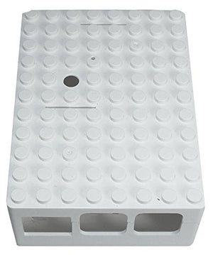 Raspberry Pi 2, 3, 3B+ Blox Case - White