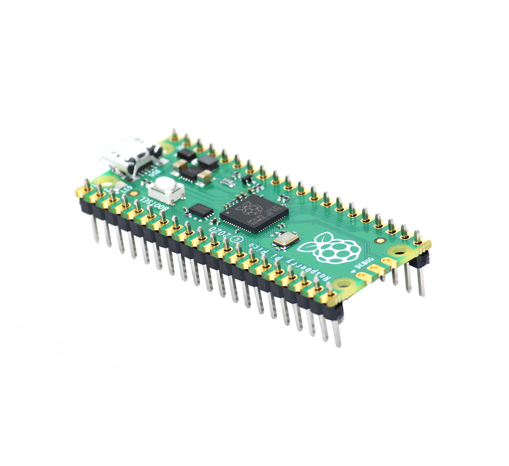 Raspberry Pi Pico Board With Header