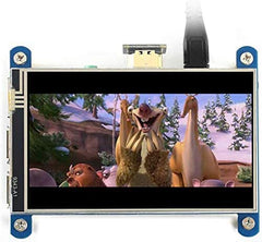 4" HDMI LCD (H) (800x480), IPS, Resistive Touch Screen LCD Display