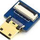 Straight HDMI Plug Adapter, Standard HDMI Type A Male Connector