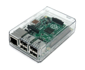 Raspberry Pi 2, 3, 3B+ Closed Case, Clear