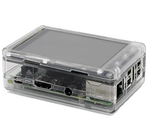 Protective Clear Case for Raspberry Pi 2, 3, 3B+ and 3.2" LCD