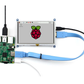 5" HDMI LCD (B) (800x480), Resistive touch, With Bi-Color Case