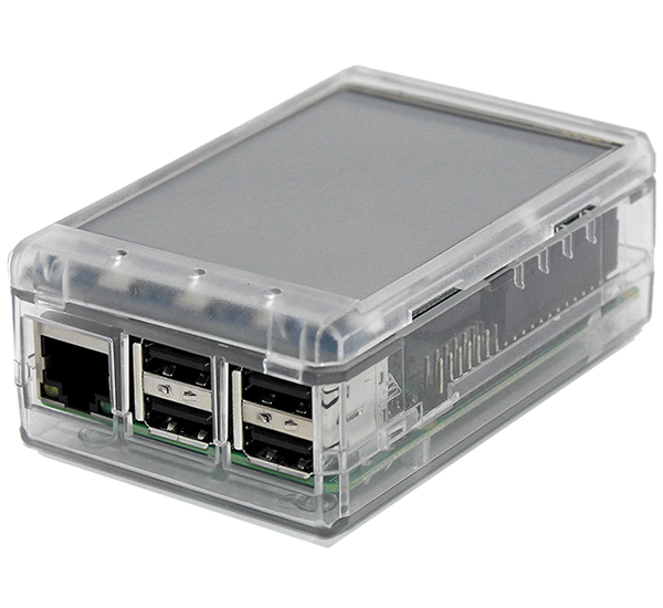 Protective Clear Case for Raspberry Pi 2, 3, 3B+ and 3.2" LCD