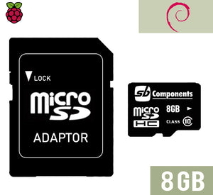 Raspbian pre-loaded MicroSD Card