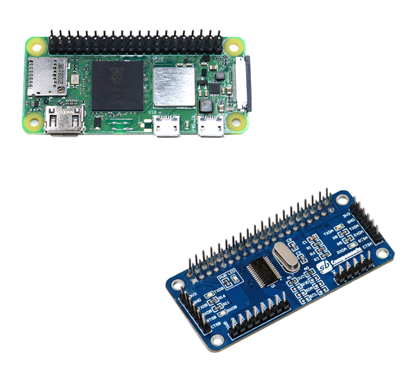 Pi Zero 2 W with Serial Expansion HAT