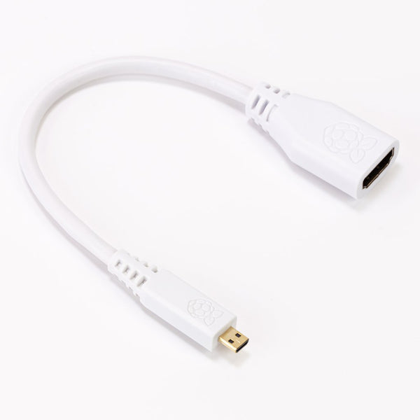 Raspberry Pi 235mm Micro HDMI to HDMI Adapter Cable