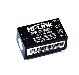 AC-DC Isolated Power Module 220V to 12V@0.25A 3W HLK-PM12