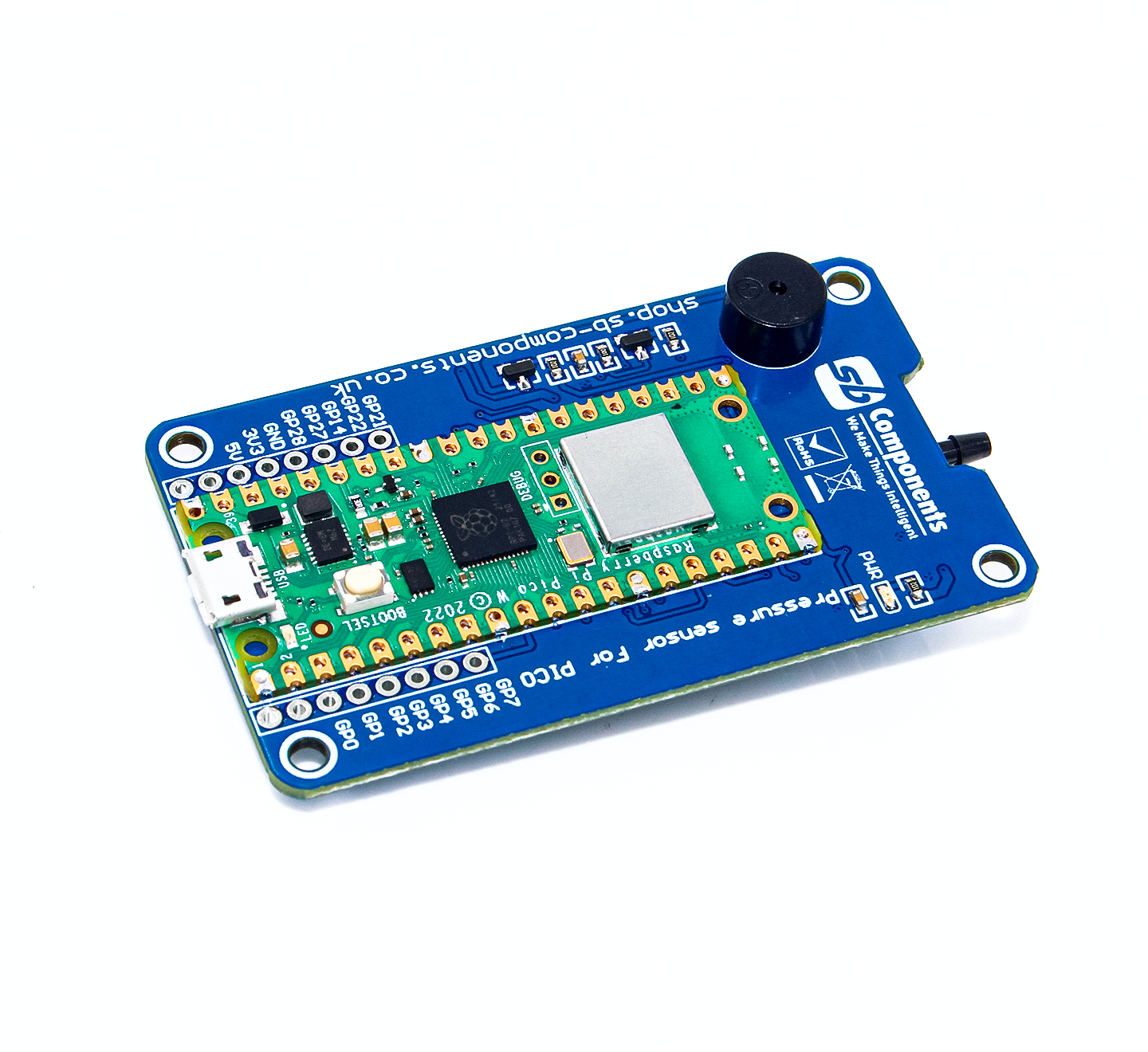 Pressure Sensor Based on Raspberry Pi Pico - SB Components