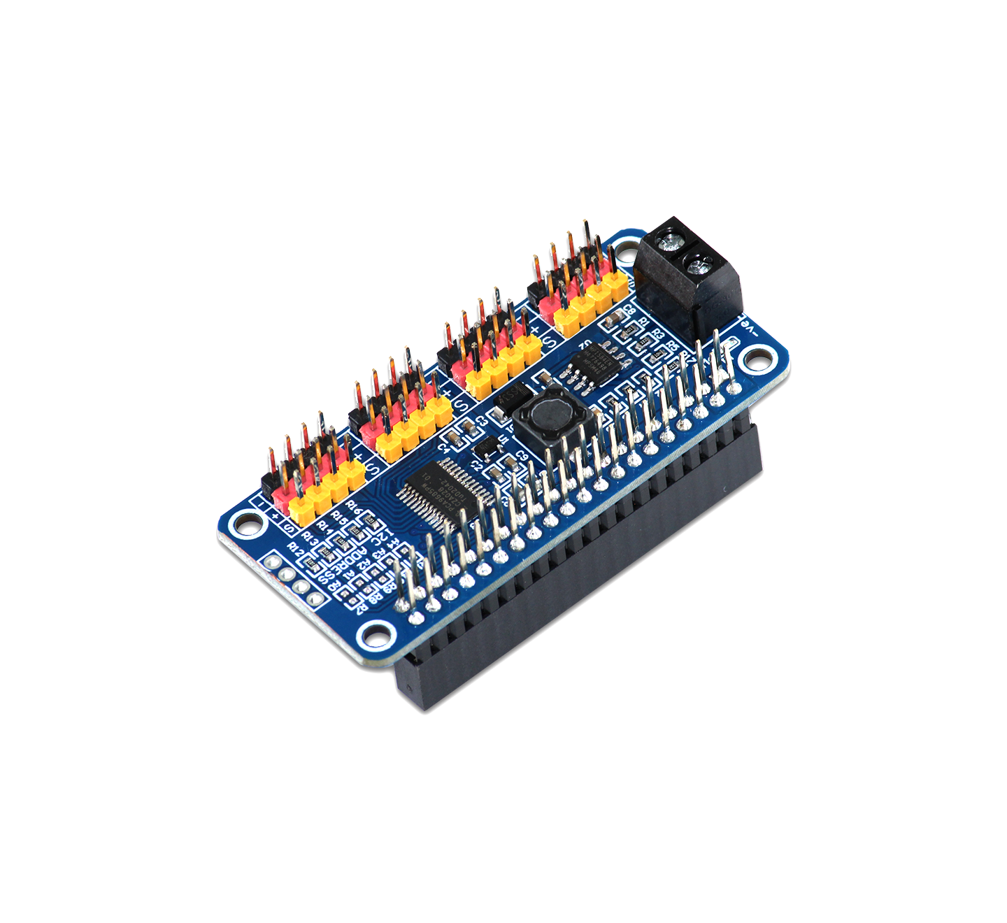 16 Channel 12-bit Servo Driver - I2C Interface Module