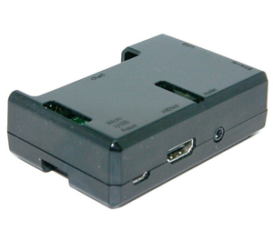 Raspberry Pi 2, 3, 3B+ Open Case, Black